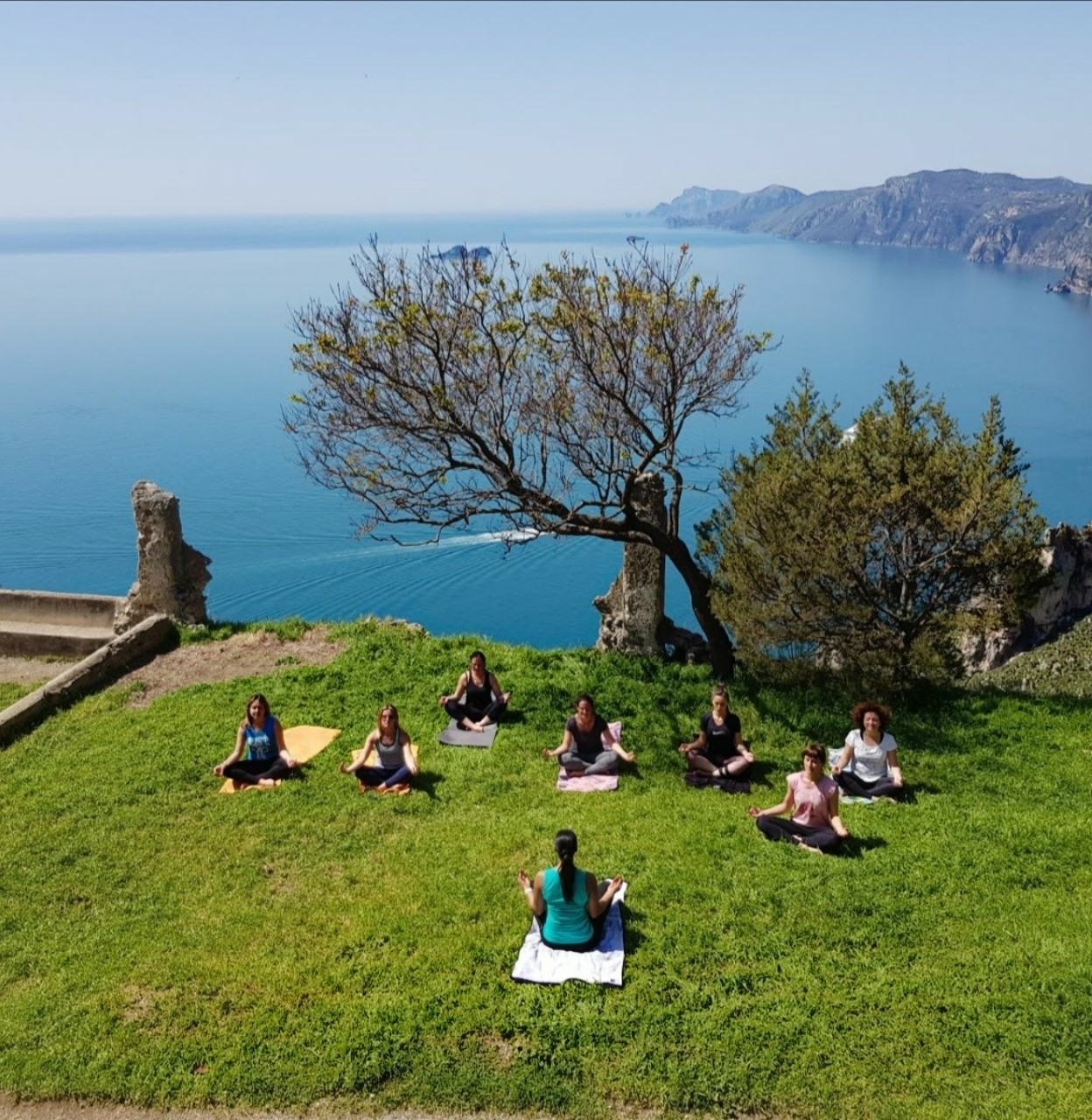 lezione di yoga